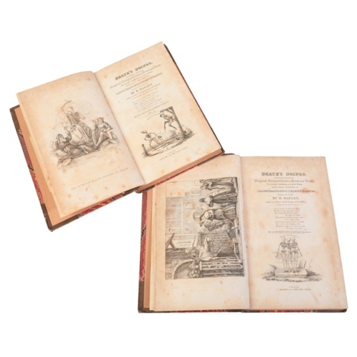 351 - DAGLEY, R: 'DEATH'S DOINGS'

second edition, volumes 1 and 2, 8vo, published by J. Andrews, London, ... 