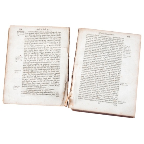 364 - GODWYN, THOMAS: 'MOSES & AARON: CIVIL AND ECCLESTIASTICAL RITES'

twelfth edition, 8vo, printed by R... 