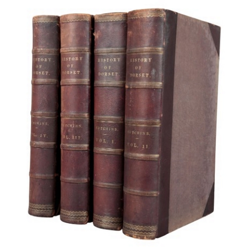 372 - HUTCHINGS, JOHN: 'THE HISTORY AND ANTIQUITIES OF THE COUNTY OF DORSET'

third edition, fo, volumes 1... 