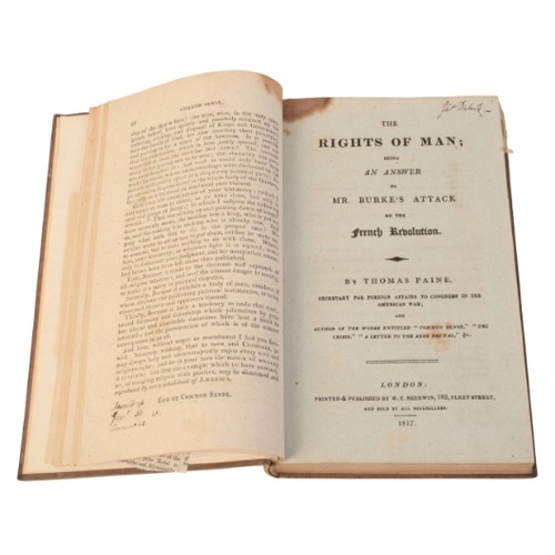 384 - PAINE, THOMAS: THREE WORKS

comprising 'Common Sense', 'The Rights of Man' and 'The American Crisis'... 