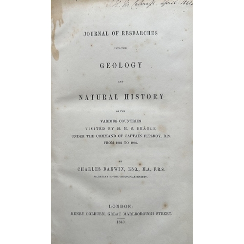 398 - NARRATIVE OF THE SURVEYING VOYAGES ON HIS MAJESTY'S SHIPS ADVENTURE AND BEAGLE'

volumes 1 & 2, toge... 