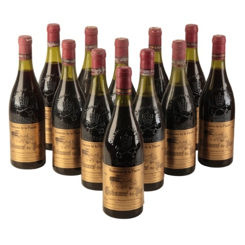 413 - DOMAINE DE LA PINEDE CHÂTEAUNEUF-DU-PAPE 1986

twelve 75cl bottles, boxed (12)