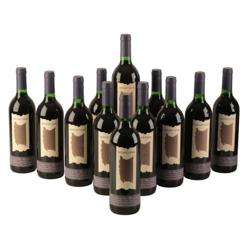 417 - IRONSTONE CABERNET SHIRAZ 1995

twelve 75cl bottles, boxed (12)