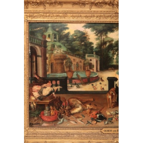 79 - STUDIO OF JAN II BRUEGHEL (1601-1678) AFTER PETER PAUL RUBENS (1577-1640) AND JAN II BRUEGHEL 'Chris... 