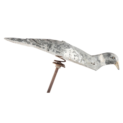 229 - AN IRISH STYLE ALLOY SHELL PIGEON DECOY

on a sprung peg, 35cm long x 20cm high x 10cm wide

Provena... 