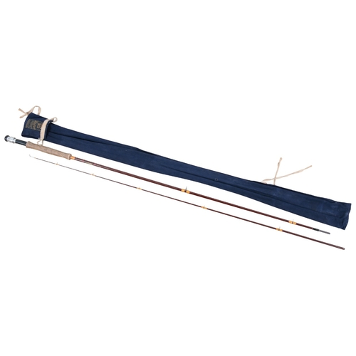 71 - HARDY FIBALITE: A TWO PIECE FLY ROD

length 8', #6, in the original Hardy canvas rod bag