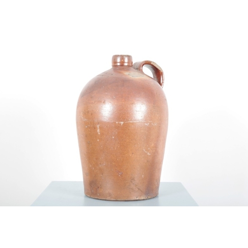 207 - A STONEWARE FLAGON BY ANDREW & CO.

19th century, stamped with additional words '16 Crooked Lane', 4... 