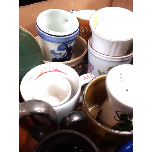 122 - A COLLECTION OF MUGS

many souvenir and commemorative including Millennium Dome, garden festivals, H... 