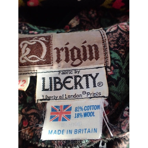 153 - TWO VINTAGE LIBERTY DRESSES

size 12, and three Laura Ashley Dresses (5)