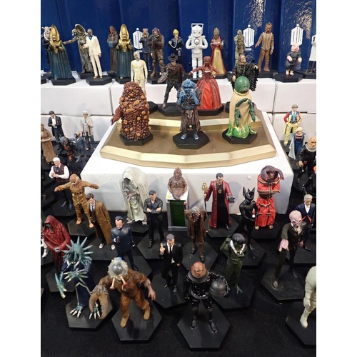 211 - A LARGE COLLECTION OF EAGLEMOSS BBC DR WHO FIGURES

One Hundred and Twenty Eight unboxed figures fro... 