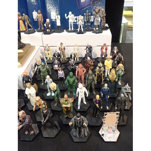 211 - A LARGE COLLECTION OF EAGLEMOSS BBC DR WHO FIGURES

One Hundred and Twenty Eight unboxed figures fro... 