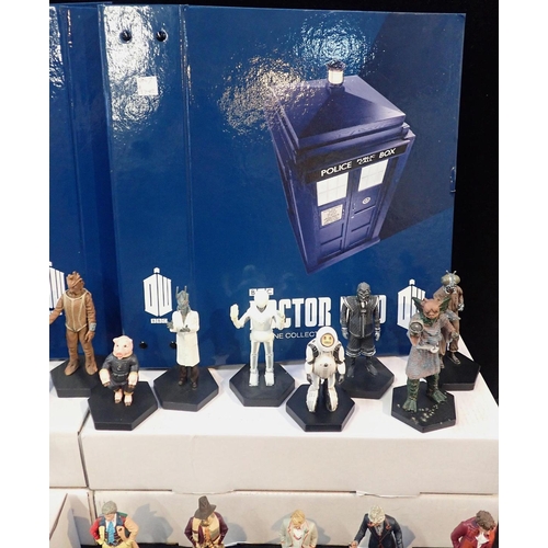 211 - A LARGE COLLECTION OF EAGLEMOSS BBC DR WHO FIGURES

One Hundred and Twenty Eight unboxed figures fro... 