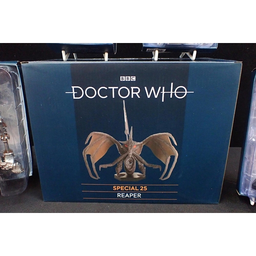 215 - SIX BOXED BBC DR WHO SPECIAL EDITION FIGURES

from the Eaglemoss BBC Dr Who figurine collection, inc... 