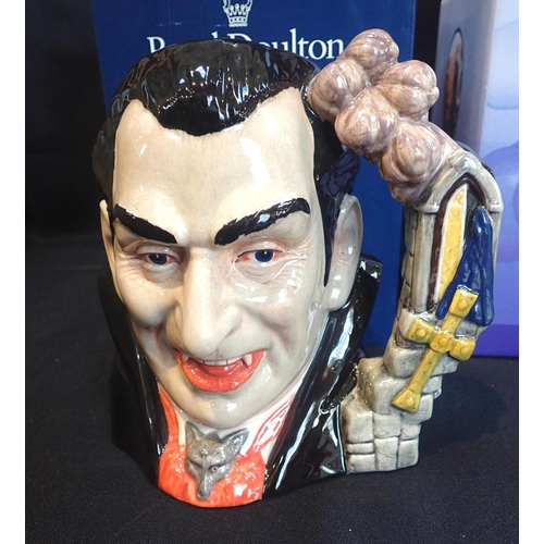 62 - ROYAL DOULTON 'COUNT DRACULA' LARGE CHARACTER JUG

No.D7053, boxed with certificate. With 'The Cherr... 