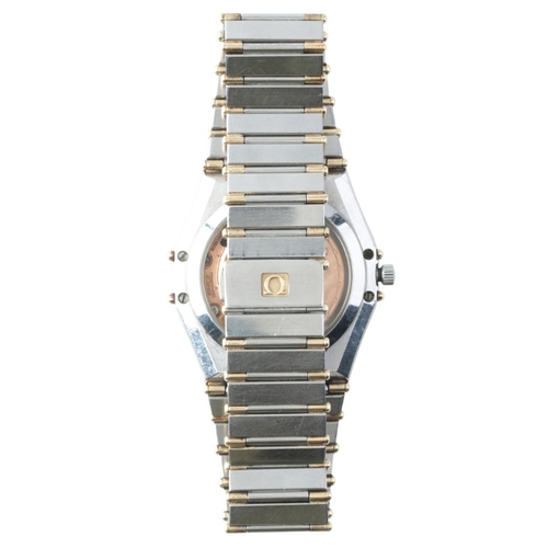 256 - OMEGA CONSTELLATION: A GENTLEMAN'S AUTOMATIC WRISTWATCH

in 18ct gold and stainless steel, the champ... 