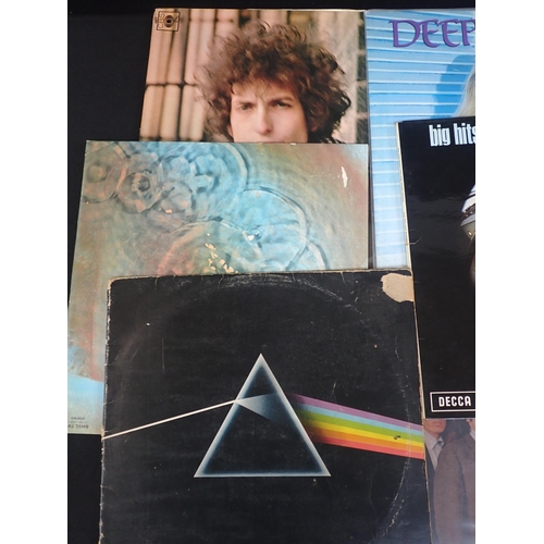 101 - A QUANITY OF VINYL LPs

including; Pink Floyd, The Rolling Stones, David Bowie, Deep Purple, Bob Dyl... 