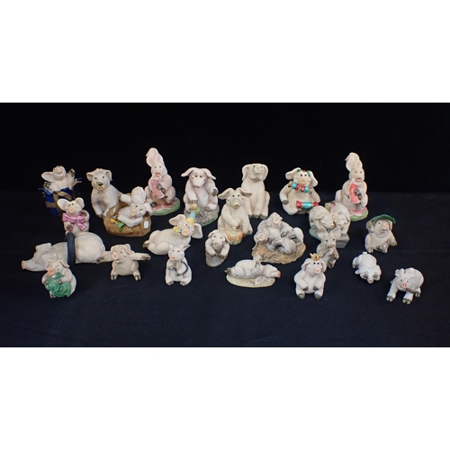 112 - A QUANTITY OF PIGGIN FIGURES

(24)