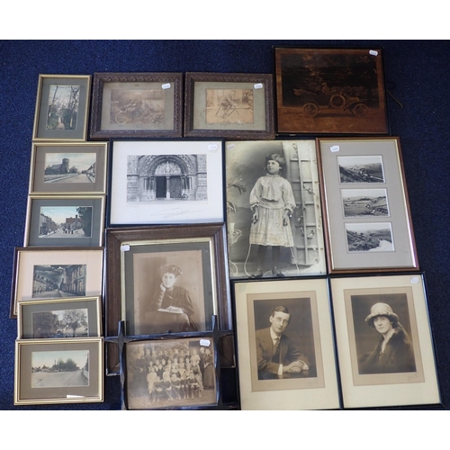 89 - GILES NORMAN: 'BICYCLE, SLIGO, 81'

photograph, signed and with blind stamp, framed 25.5 x 32cm, and... 