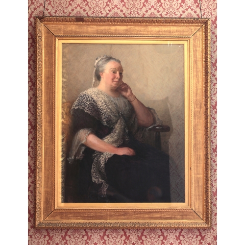 130 - *CATHERINE OULESS (1879-1961) Rosa Simes, Lady Williams, wife of Robert Williams

1912, the sitter d... 