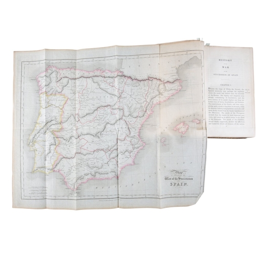 473 - MAHON, LORD: 'HISTORY OF THE WAR OF THE SUCCESSION IN SPAIN'

a unique gifted publisher's copy, by J... 