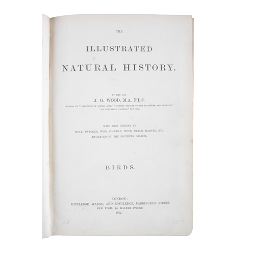 474 - WOOD, J. G.: 'THE ILLUSTRATED NATURAL HISTORY'

three volumes, comprising 'Mammalia', 'Birds' and 'R... 