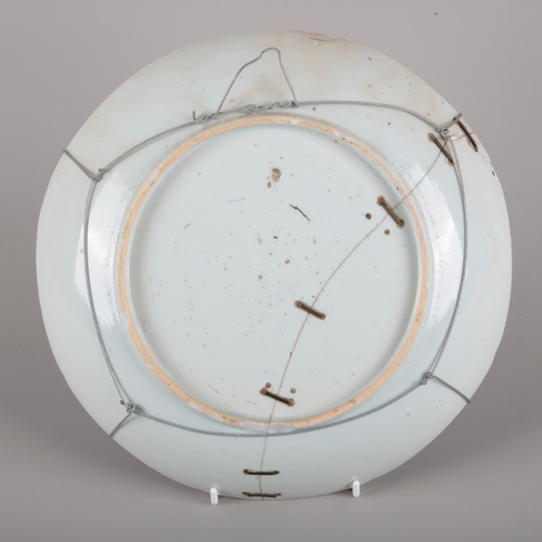 84 - TWO SIMILAR CHINESE EXPORT PORCELAIN BLUE AND WHITE BOWLS

18th century, the larger decorated with a... 