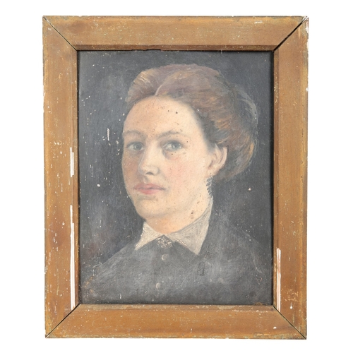 38 - 19TH CENTURY ENGLISH SCHOOL, Shoulder length portraits of a husband and wife

oil paintings, boards ... 