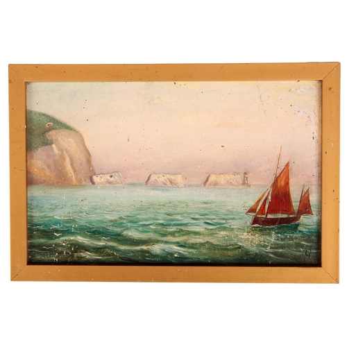 38 - 19TH CENTURY ENGLISH SCHOOL, Shoulder length portraits of a husband and wife

oil paintings, boards ... 