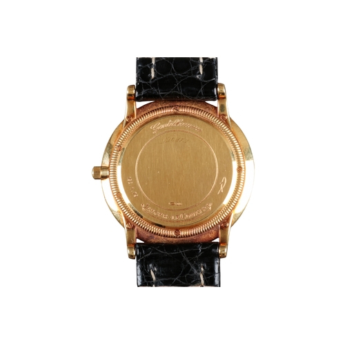 534 - JAEGER-LECOULTRE GENTILHOMME: AN ULTRA THIN 18CT GOLD DRESS WATCH

with manual wind movement, white ... 