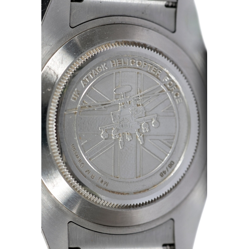 557 - ROLEX EXPLORER II: A RARE STAINLESS STEEL BRACELET WRISTWATCH

for the UK Attack Helicopter Force, l... 