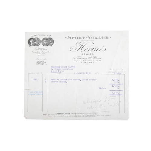 633 - PAUL DUPRE-LAFON (1900-1971) FOR HERMES: A 1930S OXBLOOD LEATHER DESK SET

comprising pad, 55cm x 36... 