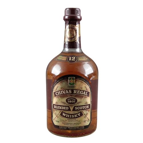 740 - CHIVAS REGAL BLENDED SCOTCH WHISKY

one litre bottle