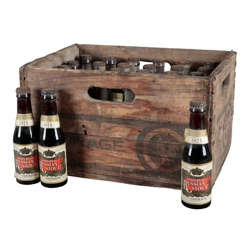 747 - COURAGE IMPERIAL RUSSIAN STOUT 1975

twenty-four 17cl bottles, in branded pine case (24)