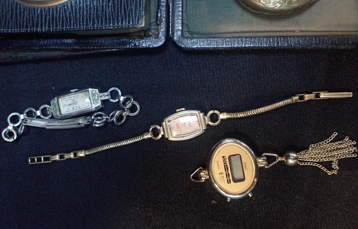 A COLLECTION OF WATCHES including a watch ring