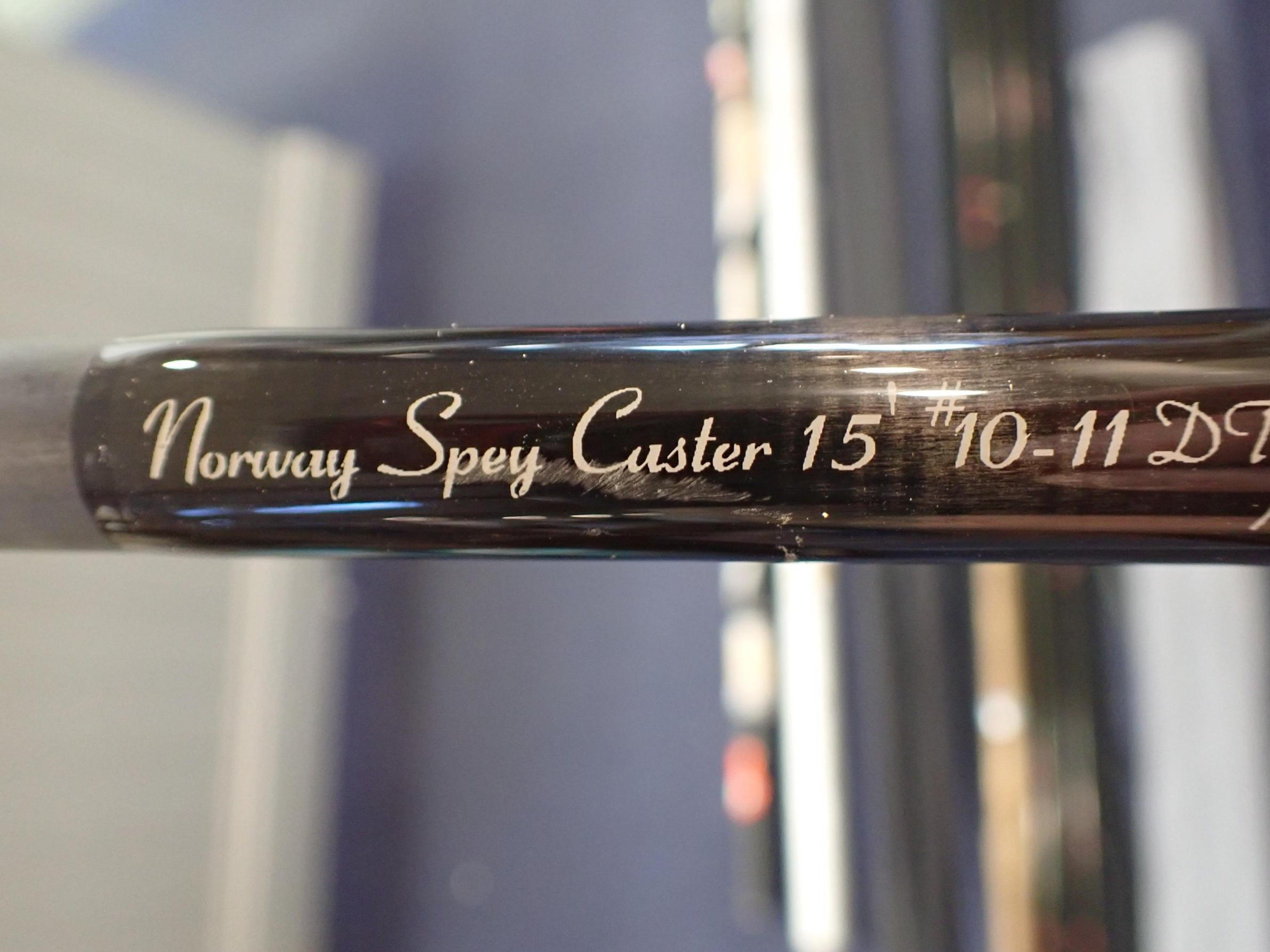 BRUCE & WALKER: A NORWAY SPEYCASTER THREE PIECE SALMON FLY ROD in a ...