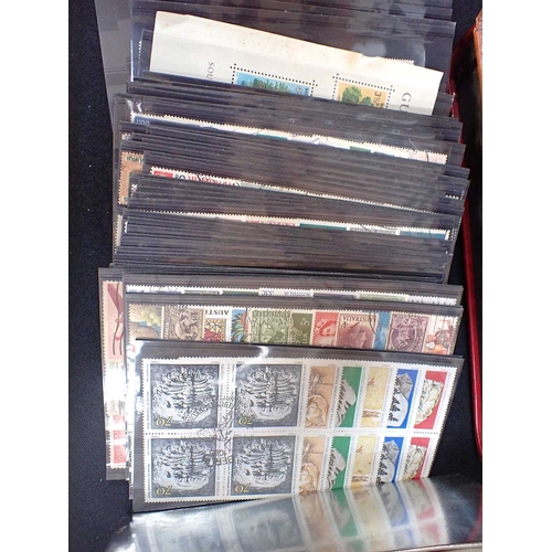 472 - WORLD STAMPS IN STOCKBOOKSloose and on cards, mint and used plus cover, FDCs, USA with censor mail a... 