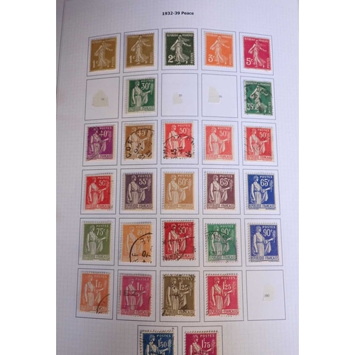 474 - A LARGE QUANTITY OF FRENCH STAMPS FROM EARLIES TO 2006including many complete sets (4 files)