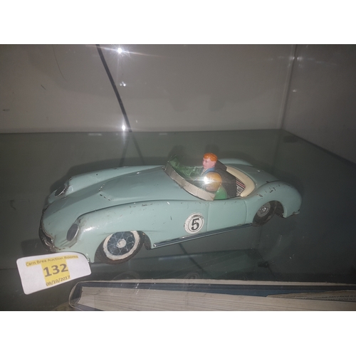 132 - Vintage tinplate car