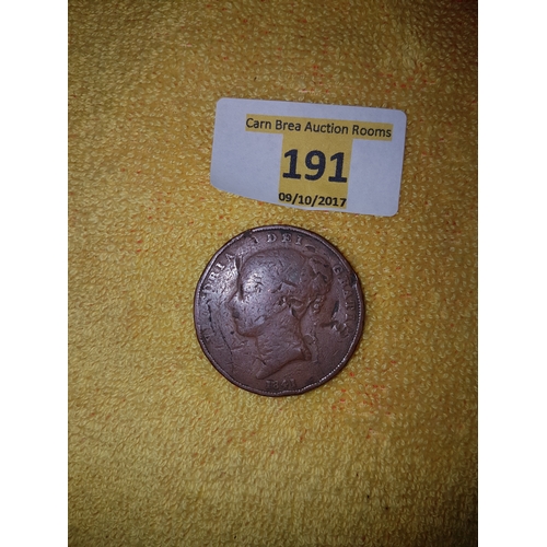 191 - victorian penny