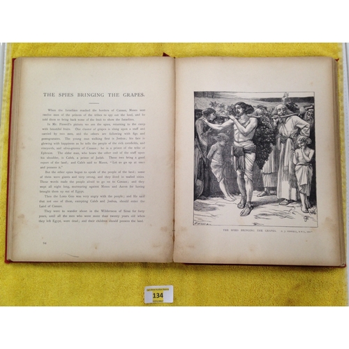 134 - ART PICTURES FROM THE OLD TESTAMENT AND OUR LORDS PARABLES PUBLISHED 1910-1912