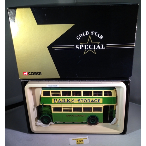 152 - Corgi cc25501 Guy Arab utility bus mint condition