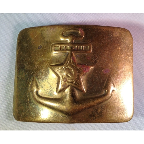 184 - RUSSIAN NAVY BUCKLE