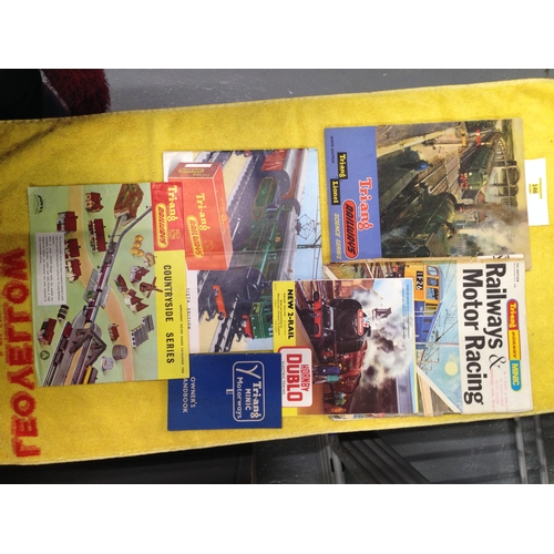 146 - Hornby and train books