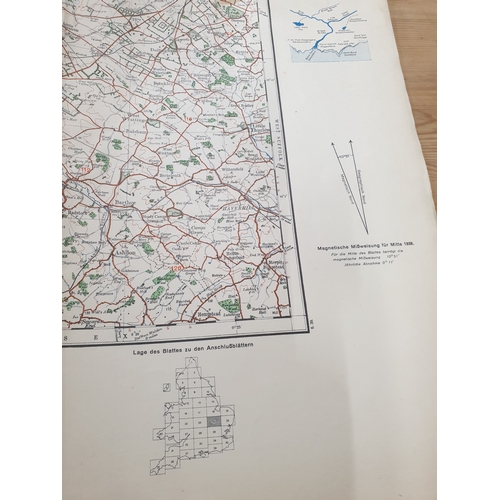 49 - Rare 1938 pre war German maps of Britain x 31