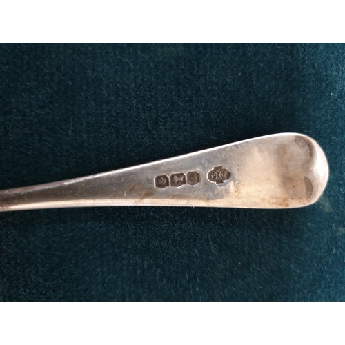 232 - Four Military hall marked silver spoons