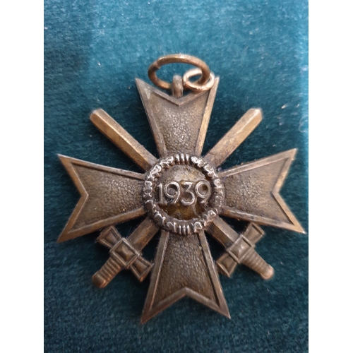 239A - WW2 1939 WAR MERIT CROSS with SWORDS