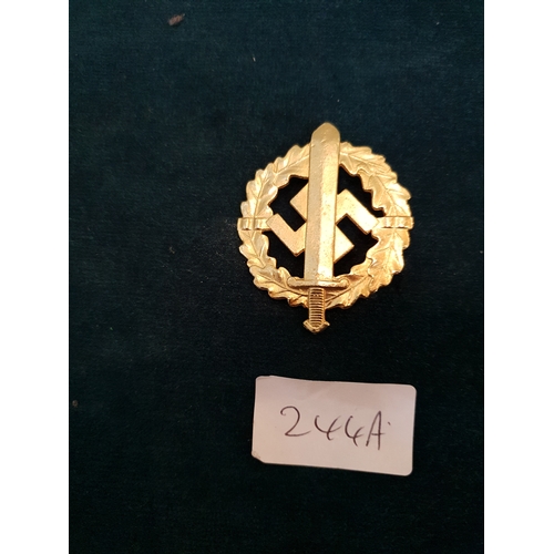 244A - WW2 German SA Sports Badge
-------------------------------------------------------
Please note all G... 