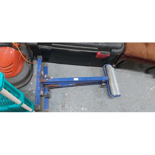 record roller stands