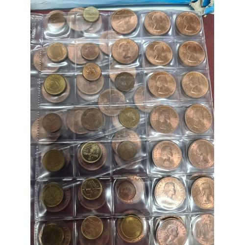 114 - Large collection of pre decimal British & Foreign coins