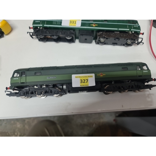 327 - Hornby OO Gauge Class 47 D1670 Mammoth Diesel Locomotive